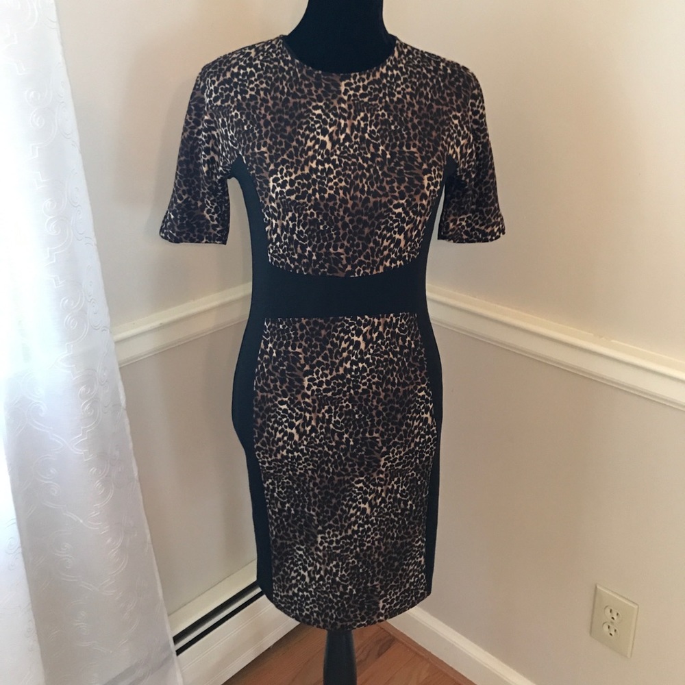 MICHAEL KORS leopard print dress